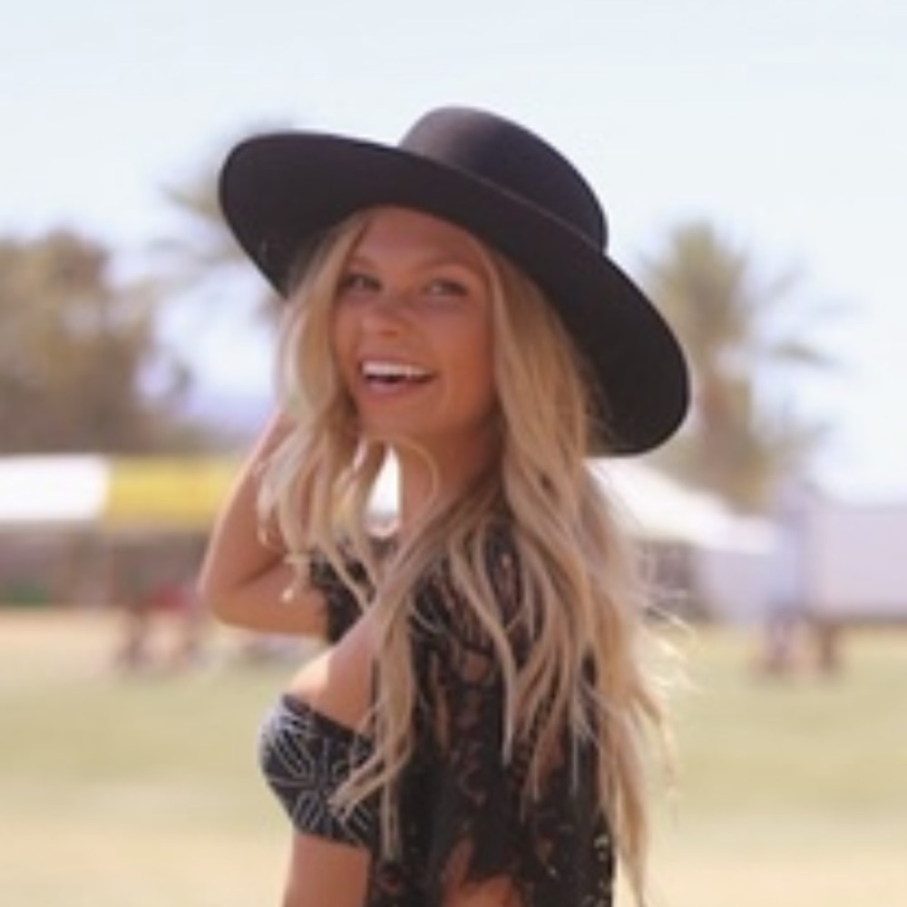 COPY - Lack of color black boater hat